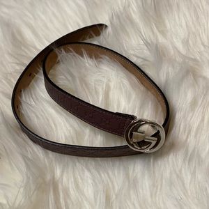 Toddler authentic gucci belt.